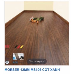 Sàn gỗ công nghiệp morser-12-mm-ms-106-cot-xanh