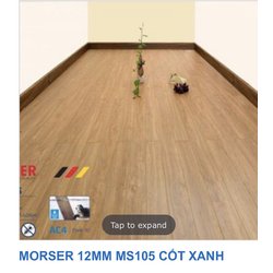 Sàn gỗ công nghiệp morser-12-mm-ms-105-cot-xanh